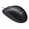 Logitech M90 ratón óptico de oficina con cable — 1000 DPI, ambidiestro, USB Type-A, negro