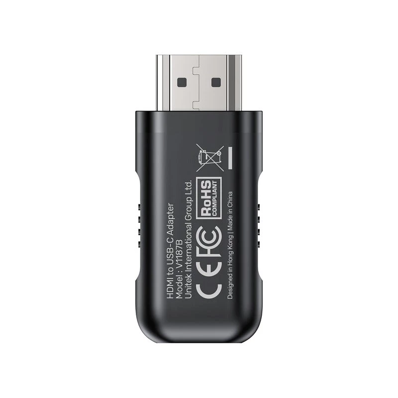 Adaptador HDMI Unitek - USB-C HDR/HDCP 4K60HZ M/H