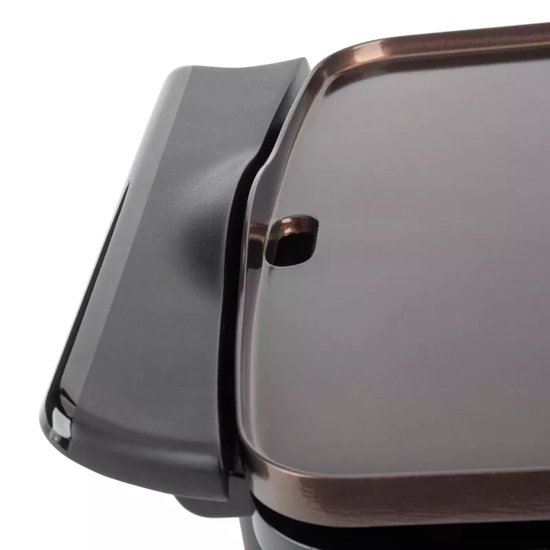 Parrilla de contacto JATA JEGR0550 2500 W negro aluminio rectangular