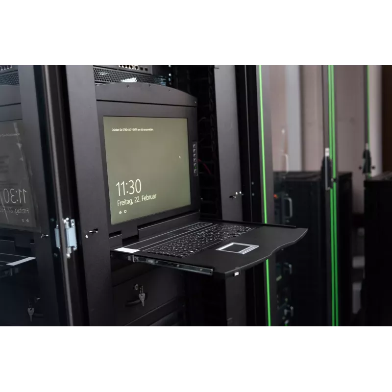 Consola KVM LCD de rack de 19