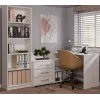 Tablero de escritorio de esquina e shop DANY Kaszmir beige — puesto de trabajo en esquina, distribución compacta
