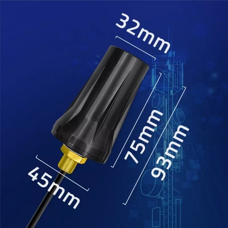 Antena dual 4G LTE omnidireccional 7dBi, exterior
