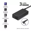 Qoltec 50090.90W Fuente de alimentación/inversor Interior Negro
