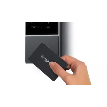 Terminal de control horario Safescan TM-616 negro — TFT de 2,8 pulgadas, dual-core 1 GHz, tarjeta de proximidad, Ethernet LAN, montaje en pared