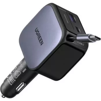 Cargador de coche UGREEN Fast Car Charger 2-Port 60W (55212B) – cargador USB para coche 2-Port 60W