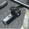 Rockbros RHL1500 luz delantera para bicicleta, 1500 lm, 5000 mAh, IPX6, negro