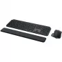 Logitech MX Keys S Combo teclado ratón incluido oficina RF Wireless + Bluetooth QWERTZ suizo Grafito