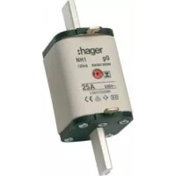 HAGER LNH1125MK Fusible NH1C 125A 500V gG MKen. S-frei (LNH1125MK)