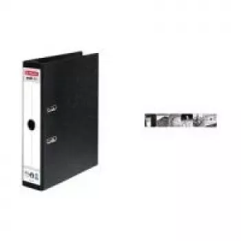 Archivador de anillas Herlitz 10842284 A4 negro
