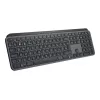 Logitech MX Keys for Business - Teclado - retroiluminado - Inalámbrico - Bluetooth, 2,4 GHz - QWERTY - GB - Grafito (920-010250)