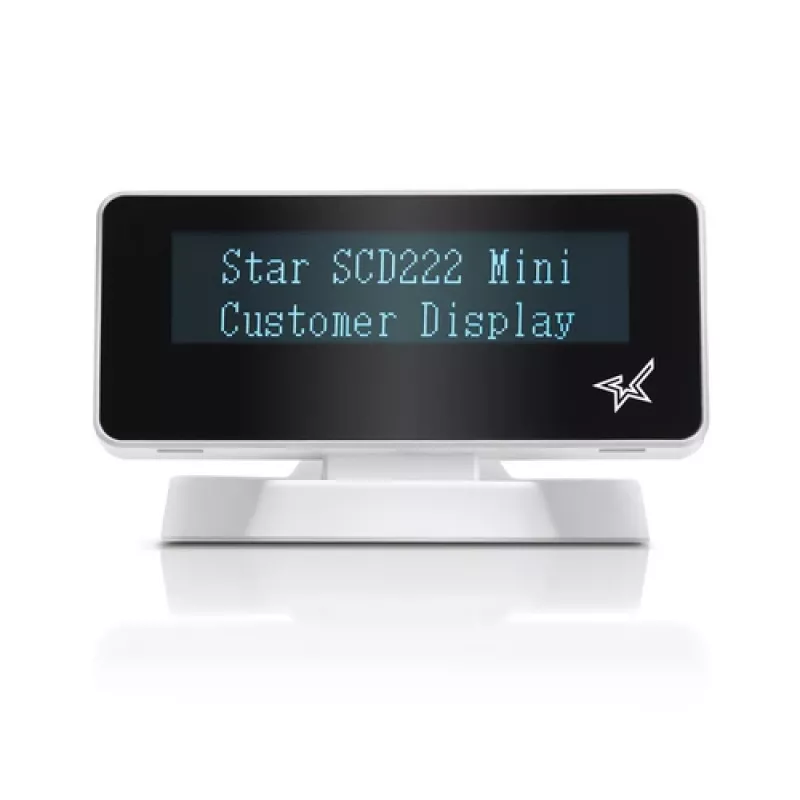 Display Star Micronics SCD222U 20 posiciones USB 2.0 Blanco