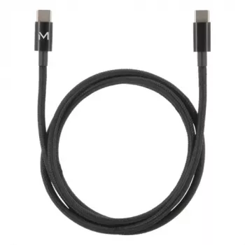 Cable - USB C / USB C - 2M 100W - Funda blanda