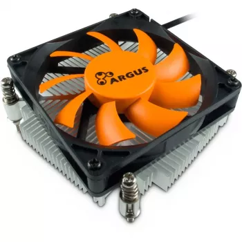 Disipador Dynatron Argus T-200 procesador 8 cm negro naranja