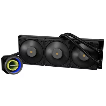 Refrigeración líquida todo en uno Lian Li Galahad II Trinity 12 cm Negro