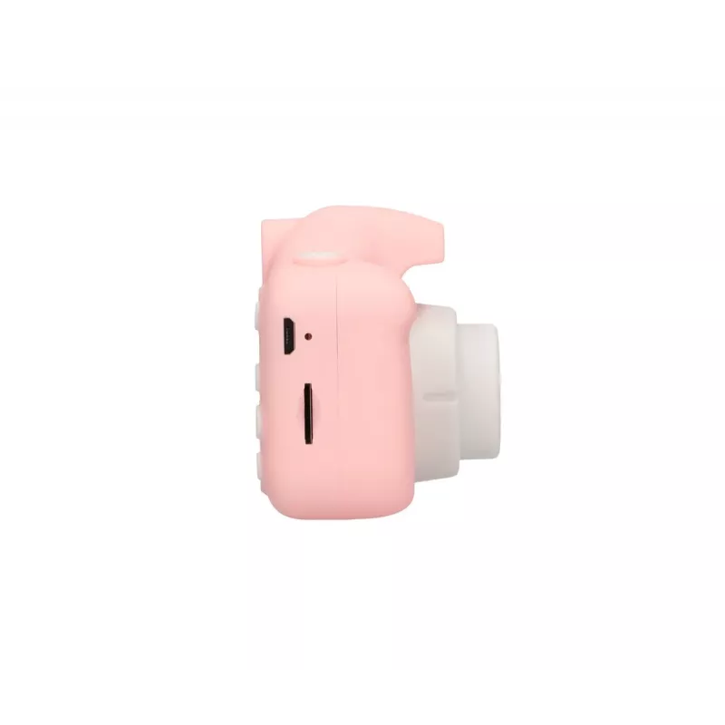 Extralink H28 SINGLE PINK – Cámara digital infantil en rosa/blanco, para niños a partir de 3 años