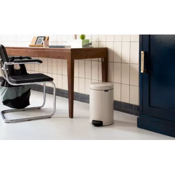 Brabantia NewIcon - 12 L - redondo - beige - Terrace - Bélgica - 25,1 cm (149924)