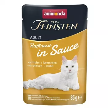 ANIMONDA VF Raffinesse en salsa con pollo y conejo 85g
