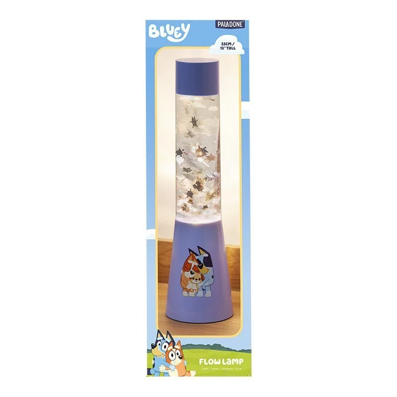 Lámpara de mesa Paladone Bluey GloBuddies Flow Lamp — lámpara LED nocturna temática de personaje