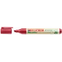 Rotulador permanente Edding 22 EcoLine punta biselada rojo