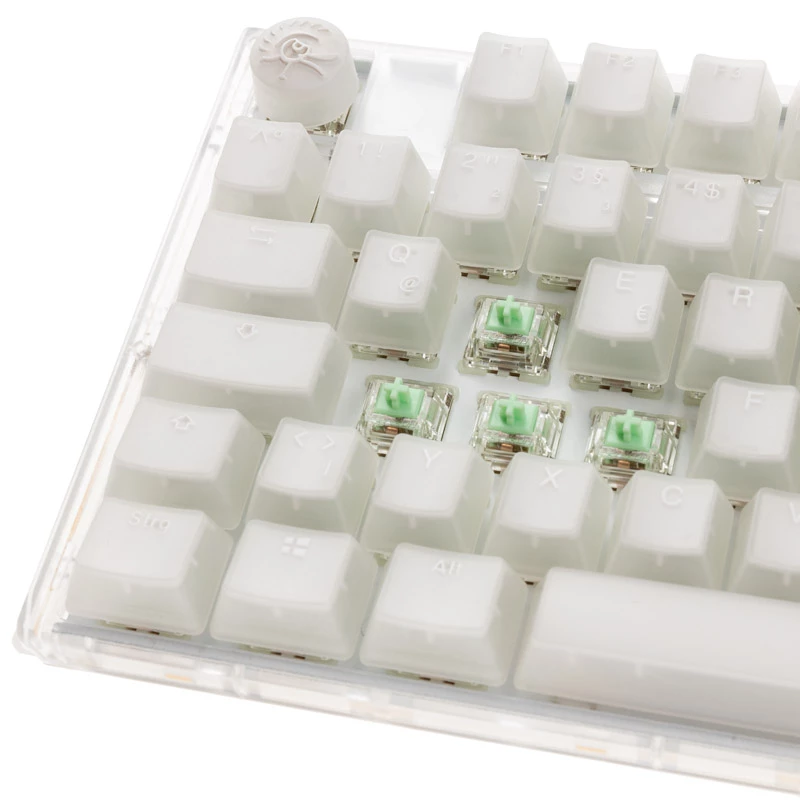 Ducky One 3 teclado gaming RGB USB QWERTY US English blanco