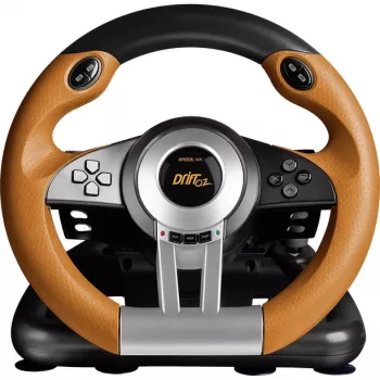 Volante + pedales Speedlink DRIFT O.Z. negro gris naranja