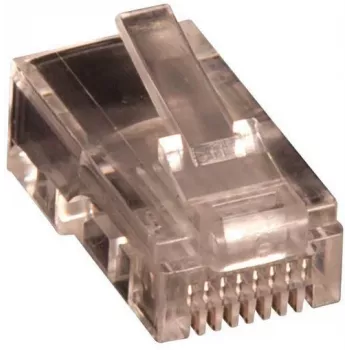 Lanview LVN125432 Conector de cable RJ45, transparente