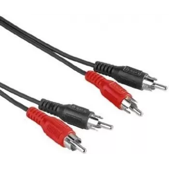 Cable de audio Hama 30457 2,5 m RCA negro