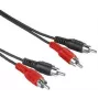 Cable de audio Hama 30457 2,5 m RCA negro