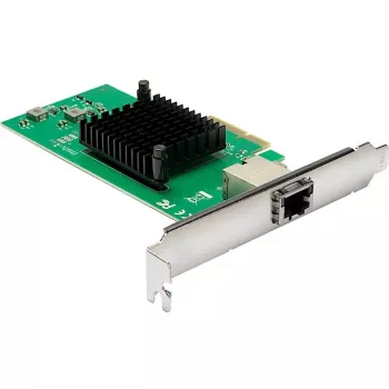 Tarjeta de interfaz Inter-Tech ST-7267 PCIe RJ-45 10 Gbit/s Verde Plata