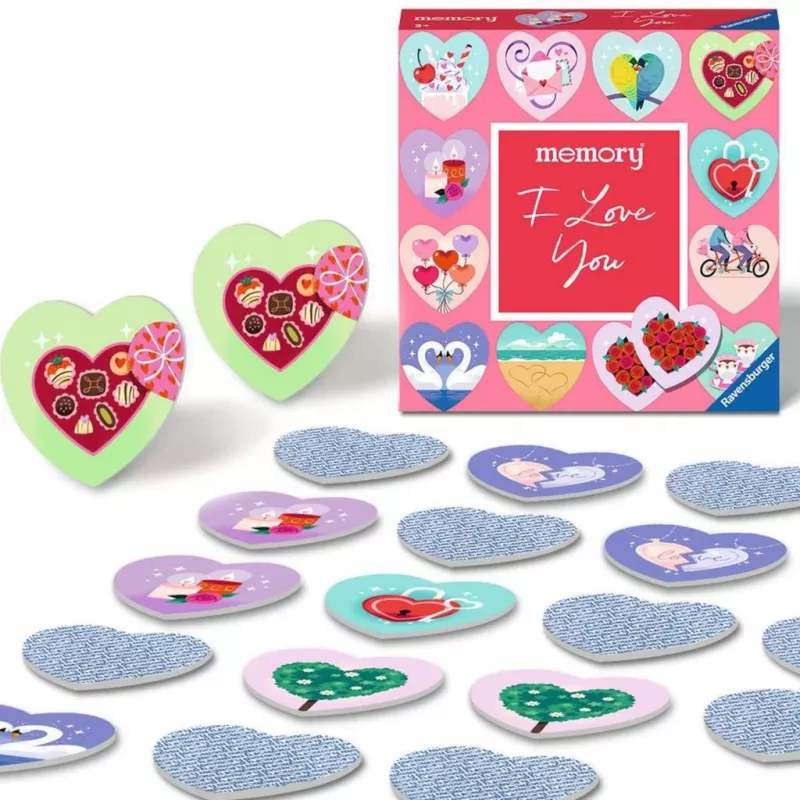 memory moments - I love you, juego de memoria