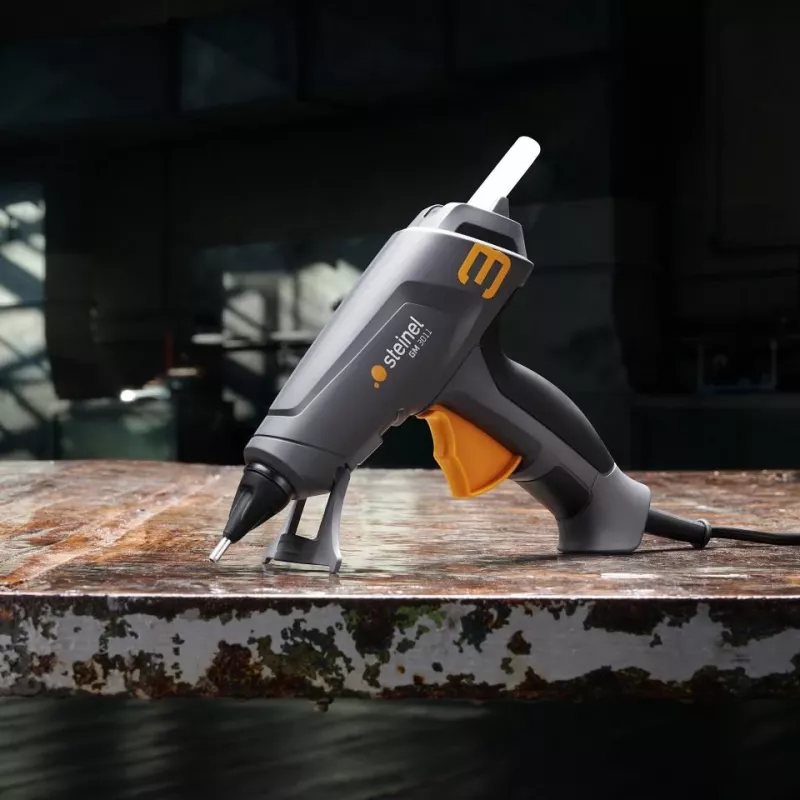 Pistola de silicona caliente STEINEL Gluematic 3011 45 W Gris Naranja