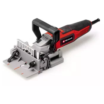 Fresadora de galletas EINHELL TE-BJ 900 — fresadora de inmersión para uniones de madera con galletas, modelo TE-BJ 900