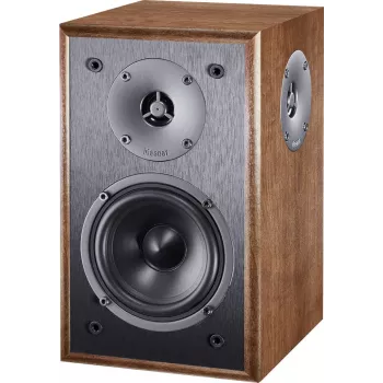 Altavoces de estudio Magnat S10 D nogal pareja — monitores compactos de 2 vías, 60 W RMS, 42–32 kHz, 8 Ω