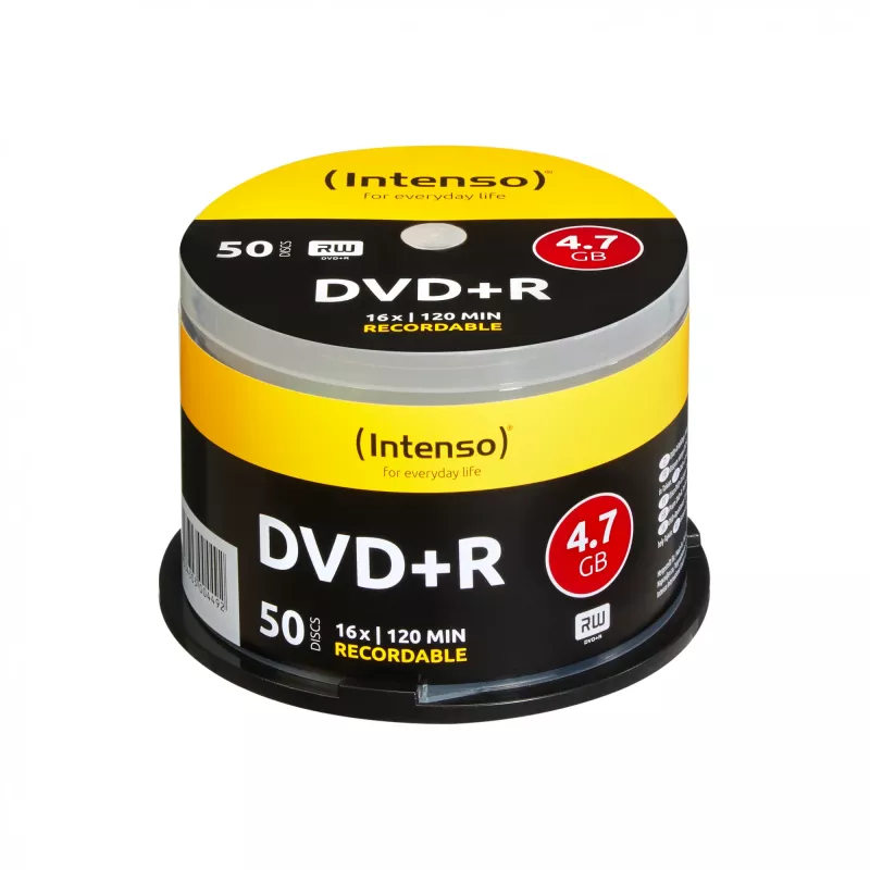 DVD+R Intenso 4111155 4,7 GB 50 unidades
