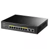 Cudy GS1010PE Switch de red Gigabit Ethernet 10 puertos PoE Negro