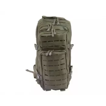 Mochila táctica GFC Assault Pack GFT verde oliva GFT-20-008352, 25 L, nailon, laser-cut, 450×210×200 mm