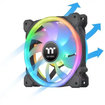 Thermaltake SWAFAN 14 RGB ventilador, 14 cm, negro, 500–2000 RPM