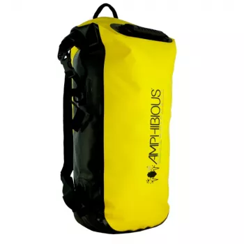 Mochila acuática impermeable Kikker 20L amarilla P/N: ZSA-5020-04