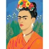Set de pintura sobre lienzo Ravensburger CreArt ART Collection: cuadro Frida Kahlo, Canvas Edition