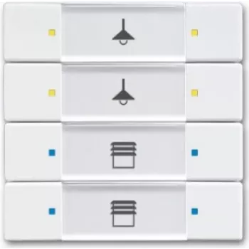 Sensor táctil BUSCH JAEGER 4/8 canales multifunción 6127/02-84
