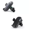 Soporte de carga inalámbrica para coche Aukey HD-C52 — soporte para coche compatible con Qi con ángulo ajustable y función de carga inalámbrica