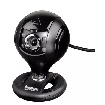 Webcam Hama 00053950 1,3 MP 1280 x 1024 píxeles USB 2.0 negra