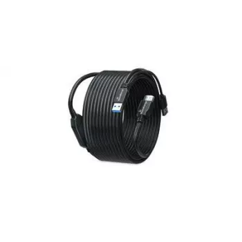Cable alargador USB MediaRange MRCS243 USB 3.2 Gen 1 (3.1 Gen 1) 10 m, 2× USB-A a USB-A, 5 Gbit/s, negro