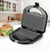 Tostadora sandwichera Maestro MR-709 3en1 750W — prensa para sándwiches, placas de parrilla y gofres, blanca