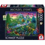 Michael Fishel: Mundo mágico de fantasía, Puzzle 1000 piezas