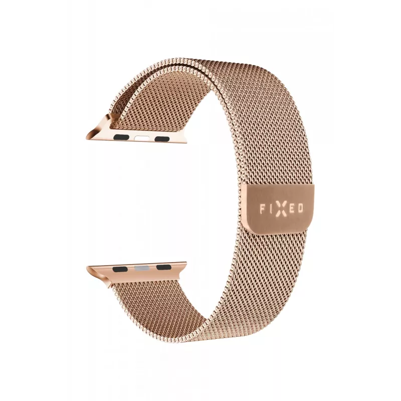 Correa de malla FIXED FIXMEST-436-RG para Apple Watch 38/40/41mm Oro rosa