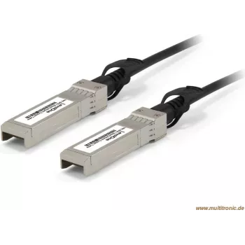 LevelOne DAC-0105 cable de cobre SFP+ Direct Attach de 10Gbps, Twinax, pasivo, 5 m