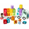 Juguete de construcción LEGO DUPLO 10421 Camión del abecedario, 36 piezas, 2 minifiguras, a partir de 2 años, medidas 110 × 140 × 70 mm