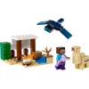 LEGO Minecraft 21251 Expedición al desierto de Steve Set de construcción de bioma de juguete