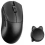 Ratón gaming WLMOUSE HUAN, interruptores ópticos Omron - negro (HUAN-BLACK-O)
